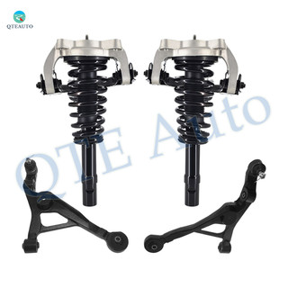 Set of 4 Front Lower Control Arm Ball Joint-Quick Complete Strut-Coil Spring Assembly For 1999 2000 Plymouth Breeze