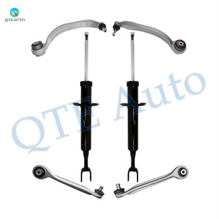 Set of 6 Front Lower Rearward-Upper Forward Control Arm Ball Joint-Suspension Strut Assembly For 2007 Audi A4 Quattro