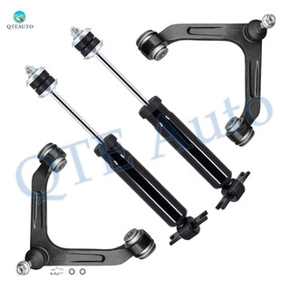 Set of 4 Front Upper Control Arm Ball Joint-Shock Absorber For 2006 Dodge RAM 1500