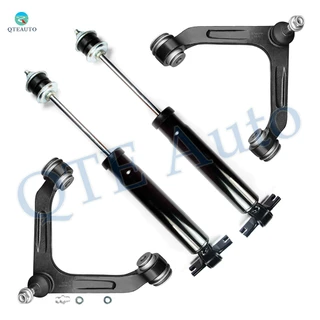 Set of 4 Front Upper Control Arm Ball Joint-Shock Absorber For 2003-2006 Dodge RAM 3500