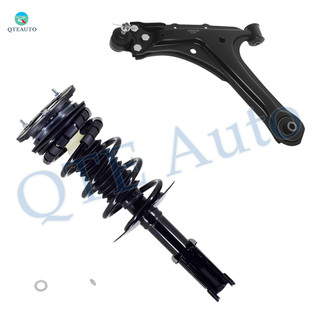 Front Left Lower Control Arm Ball Joint-Quick Complete Strut-Coil Spring Assembly For 1995-1999 Chevrolet Cavalier
