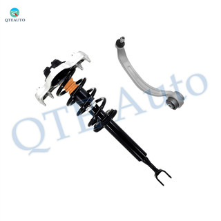 Front Right Lower Rearward Control Arm Ball Joint-Quick Complete Strut-Coil Spring Assembly For 2002-2008 Audi A4 Quattro