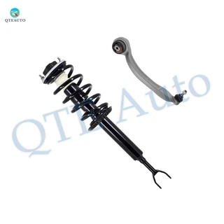Front Left Lower Rearward Control Arm Ball Joint-Quick Complete Strut-Coil Spring Assembly For 1996-2001 Audi A4 Quattro
