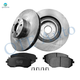 Set of 6 Front 294mm Brake Disc Rotors-Ceramic Brake Pad Kit For 2002-2004 Subaru Legacy