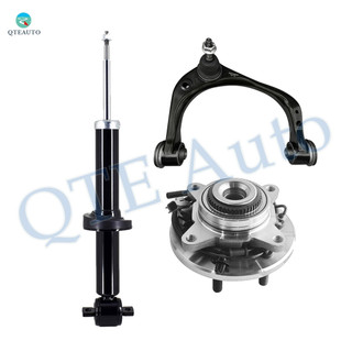 Set of 3 Front Right Upper Control Arm Ball Joint-Wheel Hub Bearing Assembly-Suspension Strut Assembly For 2015-2017 Ford F-150 4WD