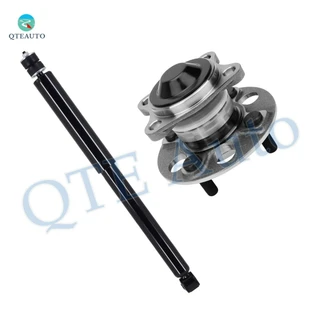 Rear Shock Absorber-Wheel Hub Bearing Assembly For 2006 2007 Toyota Yaris w/ Dust Cover and Mounting Kit