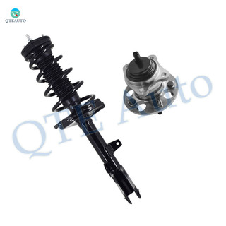 Rear Left Quick Complete Strut-Coil Spring Assembly-Wheel Hub Bearing Assembly For 2006 2007 Lexus RX400H