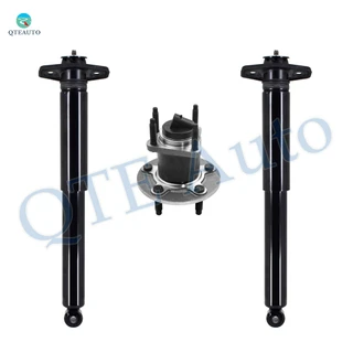 Rear Complete Shock Absorber Kit-Wheel Hub Bearing Assembly For 2004-2012 Chevrolet Malibu