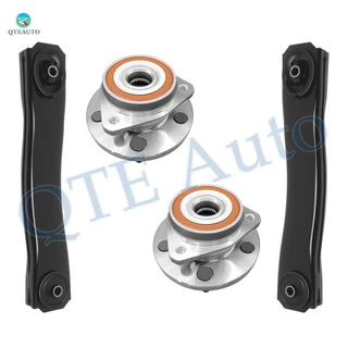 Set of 4 Front Lower Control Arm-Wheel Hub Bearing Assembly For 1999-2004 Jeep Grand Cherokee