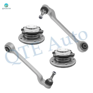 Set of 4 Front Lower Rearward Control Arm Ball Joint-Wheel Hub Bearing Assembly For 2012 2013 BMW 335I