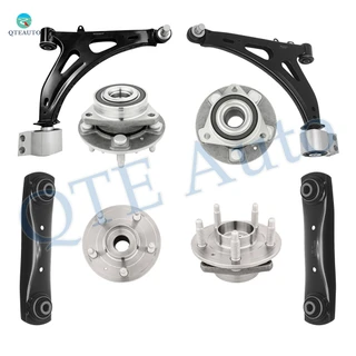 Set of 8 Front Lower Control Arm Ball Joint-Wheel Hub Bearing Assembly-Rear Lower Forward Control Arm-Wheel Hub Bearing Assembly For 2014-2017 2020 Chevrolet Impala
