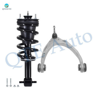 Front Right Upper Control Arm Ball Joint-Quick Complete Strut-Coil Spring Assembly For 2014-2018 GMC Sierra 1500 4WD