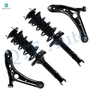 Set of 4 Front Lower Control Arm Ball Joint-Quick Complete Strut-Coil Spring Assembly For 2004-2006 Scion XB