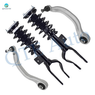 Set of 4 Front Lower Rearward Control Arm Ball Joint-Suspension Strut Assembly For 2020-2023 Tesla Y