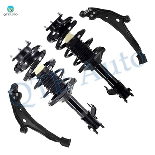 Set of 4 Front Lower Control Arm Ball Joint-Quick Complete Strut-Coil Spring Assembly For 1999-2002 Mercury Villager