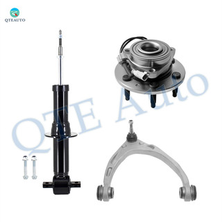 Set of 3 Front Right Upper Control Arm Ball Joint-Wheel Hub Bearing Assembly-Suspension Strut Assembly For 2019 GMC Sierra 1500 Limited 4WD