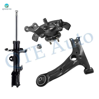 Set of 3 Front Right Lower Control Arm-Suspension Knuckle Assembly-Suspension Strut Assembly For 2003-2008 Pontiac Vibe