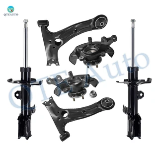 Set of 6 Front Lower Control Arm-Suspension Knuckle Assembly-Suspension Strut Assembly For 2003-2008 Pontiac Vibe