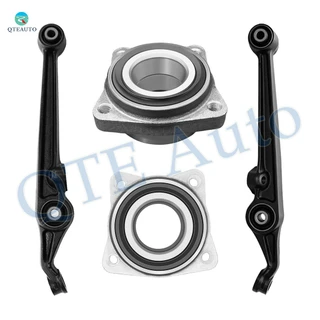 Set of 4 Front Lower Control Arm-Wheel Hub Bearing Assembly For 1990-1993 Honda Accord
