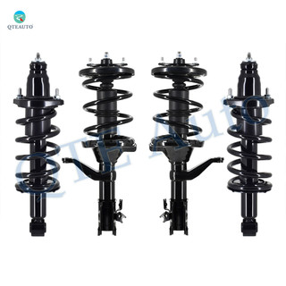 Set of 4 Front-Rear Quick Complete Strut-Coil Spring For 2002-2006 Honda CR-V