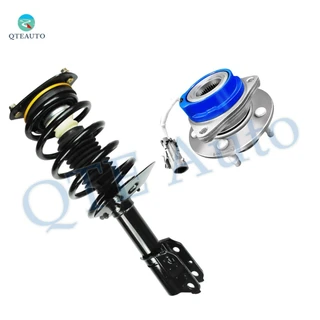 Front Quick Complete Strut-Coil Spring Assembly-Wheel Hub Bearing Assembly For 2002-2004 Oldsmobile Silhouette