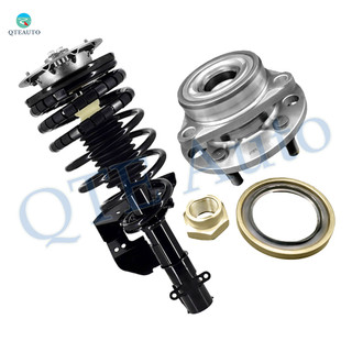 Front Wheel Hub Bearing Assembly-Quick Complete Strut-Coil Spring Assembly For 1984-1993 Buick Century L4