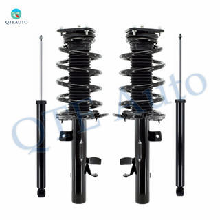 Set Front Quick Complete Strut-Coil Spring-Rear Shock For 2015-2019 Lincoln MKC Monotube Performance Upgrade