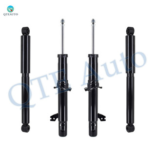 Set 4 Front Suspension Strut Assembly-Rear Shock Absorber For 2009-2013 Mazda 6