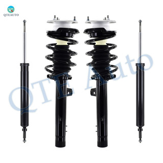 Set 4 Front Quick Complete Strut-Coil Spring-Rear Shock For 2007-2013 BMW 328I w/ Sport Suspension