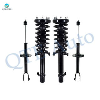 Set 4 Front Quick Complete Strut-Coil Spring-Rear Strut For 2010 2011 Honda Accord Crosstour