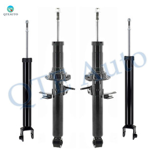 Set of 4 Front Suspension Strut-Rear Shock Absorber For 2015 Infiniti Q40 RWD