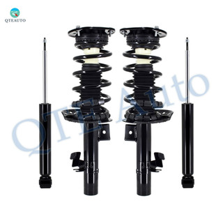Set 4 Front Quick Complete Strut-Coil Spring-Rear Shock For 2011-2019 Volvo S60