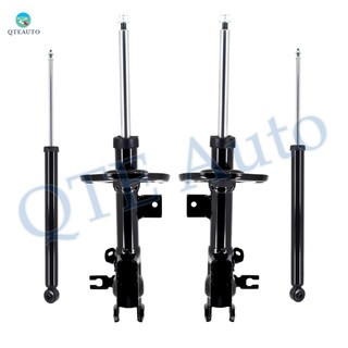 Set 4 Front Suspension Strut Assembly-Rear Shock Absorber For 2014-2018 Mazda 3
