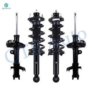 Set of 4 Front Strut-Rear Quick Complete Strut-Coil Spring For 2015 2016 Honda CR-V AWD