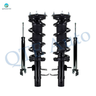 Set Front Quick Complete Strut-Coil Spring-Rear Shock For 2009-2013 Infiniti G37 Coupe AWD