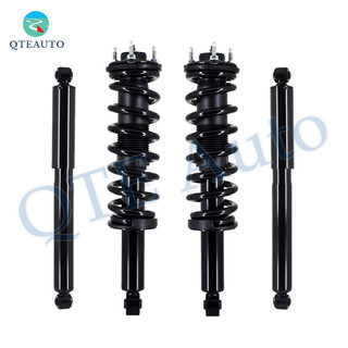 Set of 4 Front Quick Complete Strut-Coil Spring-Rear Shock Absorber For 2015-2022 GMC Canyon Exc RWD Gas