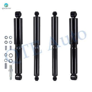 Set of 4 Front-Rear Shock Absorber For 1967-1972 Chevrolet C35/C3500 Pickup RWD