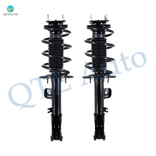 Pair Front Left-Right Quick Complete Strut-Coil Spring For 2011 2012 Ford Explorer AWD