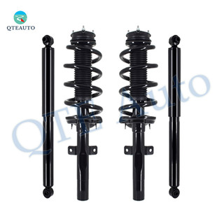 Set of 4 Front Quick Complete Strut-Coil Spring-Rear Shock For 2015-2017 Ford Transit-150