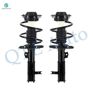 Pair 2 Front L-R Quick Complete Strut-Coil Spring For 2016-2024 Chevrolet Malibu