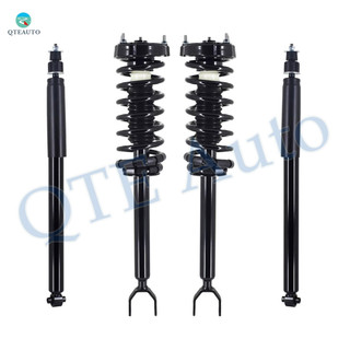 Set of 4 Front Quick Complete Strut-Coil Spring Assembly-Rear Shock Absorber For 2006-2009 Mercedes-benz E350