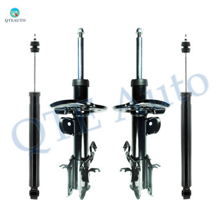 Set 4 Front Suspension Strut Assembly-Rear Shock Absorber For 2013 Nissan Sentra