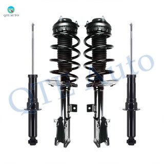 Set 4 Front Quick Complete Strut-Coil Spring-Rear Strut For 2009 2010 Chrysler Sebring FWD
