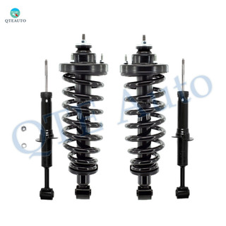 Set Front Strut-Rear Quick Complete Strut-Coil Spring For 2007-2010 Ford Explorer Sport Trac