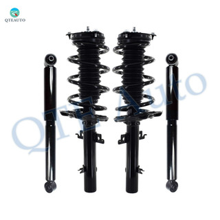 Set of 4 Front Quick Complete Strut-Coil Spring-Rear Shock For 2017-2021 Nissan Qashqai Canada only