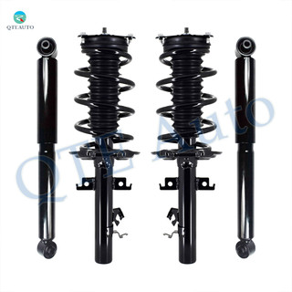 Set Front Quick Complete Strut-Coil Spring-Rear Shock For 2014-2016 Nissan Rogue Set Front Quick Complete Strut-Coil Spring-Rear Shock For 2014-2016 Nissan Rogue