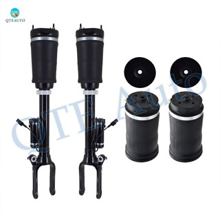 Set 4 Front Air Airmatic Suspension Strut-Rear Spring Bag For 2008-2012 Mercedes-Benz GL550