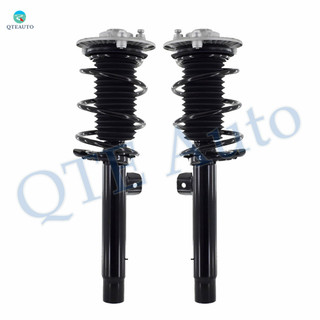 Pair of 2 Front Quick Complete Strut-Coil Spring Assembly For 2012-2015 BMW 320I