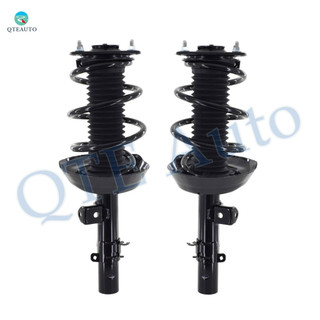 Pair of 2 Front Left-Right Quick Complete Strut-Coil Spring For 2014 2015 2017 Honda Accord L4