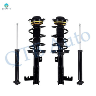 Set 4 Front Quick Complete Strut-Coil Spring-Rear Shock For 2018-2022 Chevrolet Equinox FWD